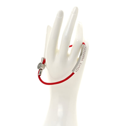 Louis Vuitton Nylon LV Space Bracelet Rouge 2 of 5