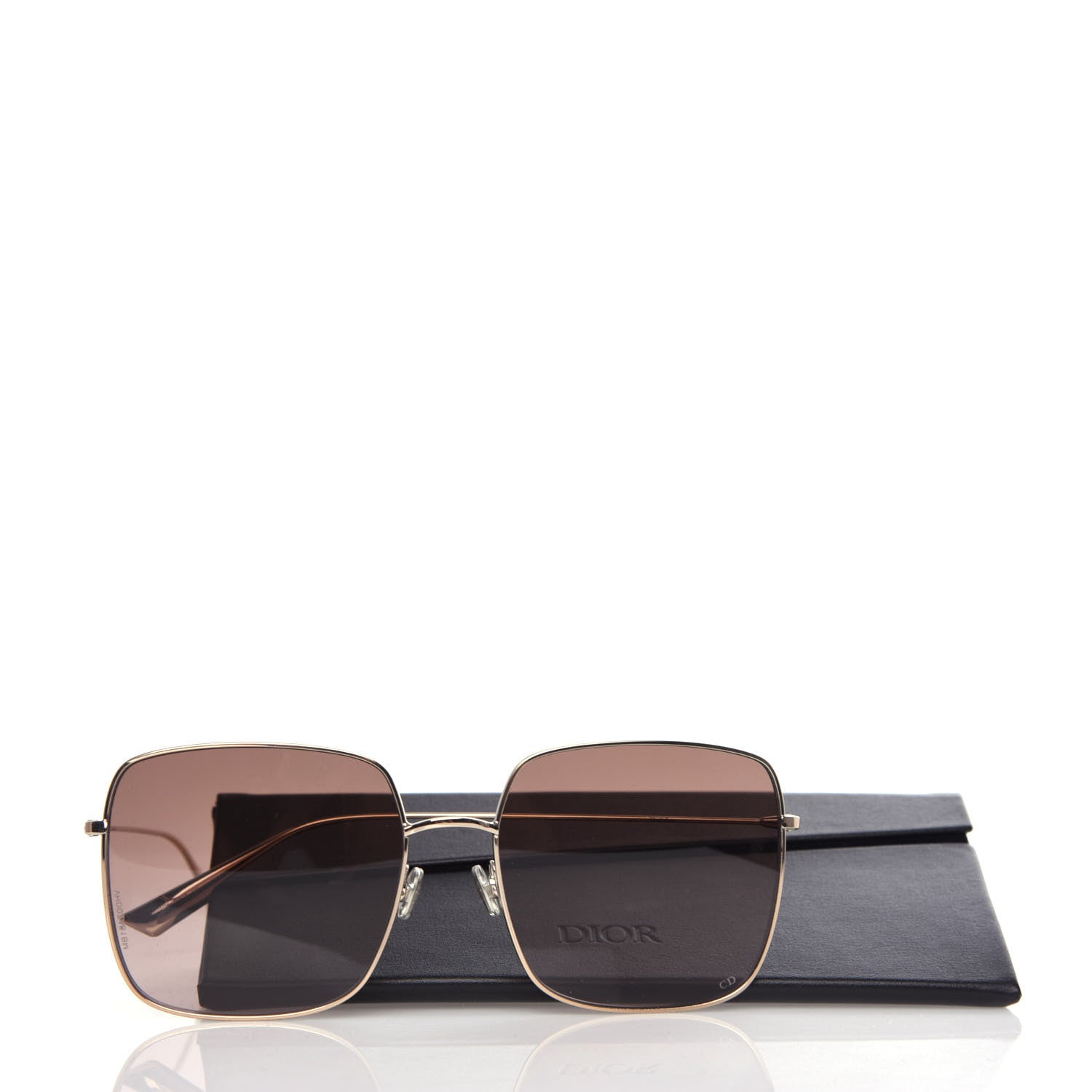Christian Dior Metal Stellaire 1 Square Sunglasses Gold 8 of 8
