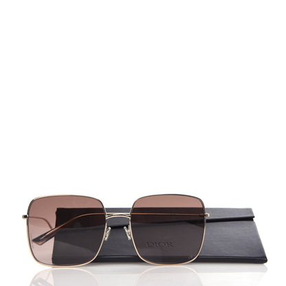 Christian Dior Metal Stellaire 1 Square Sunglasses Gold 8 of 8