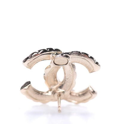Chanel Pearl Queen of France CC Earrings Gold 3 of 5