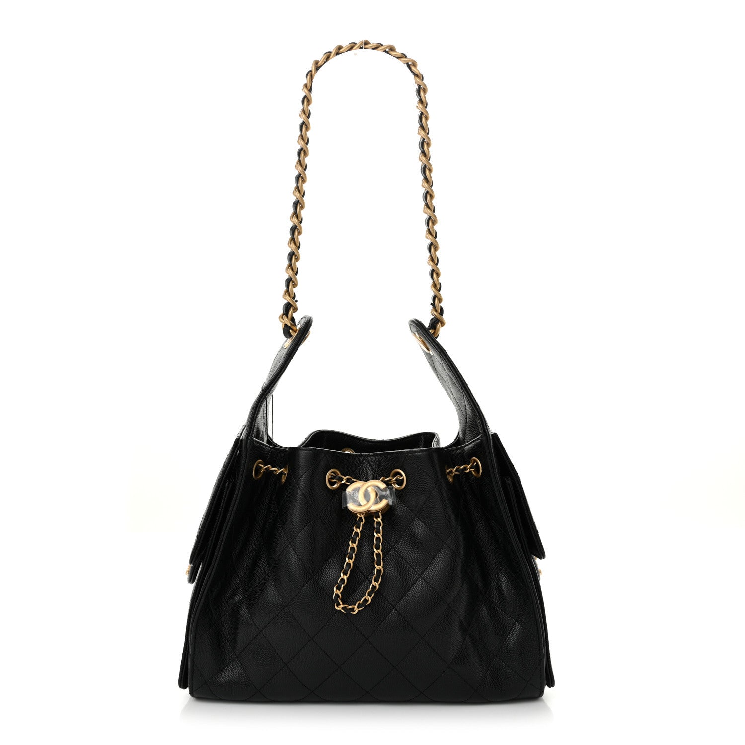 Chanel Caviar Quilted Small Chanel 25 Handbag Black 1 of 11