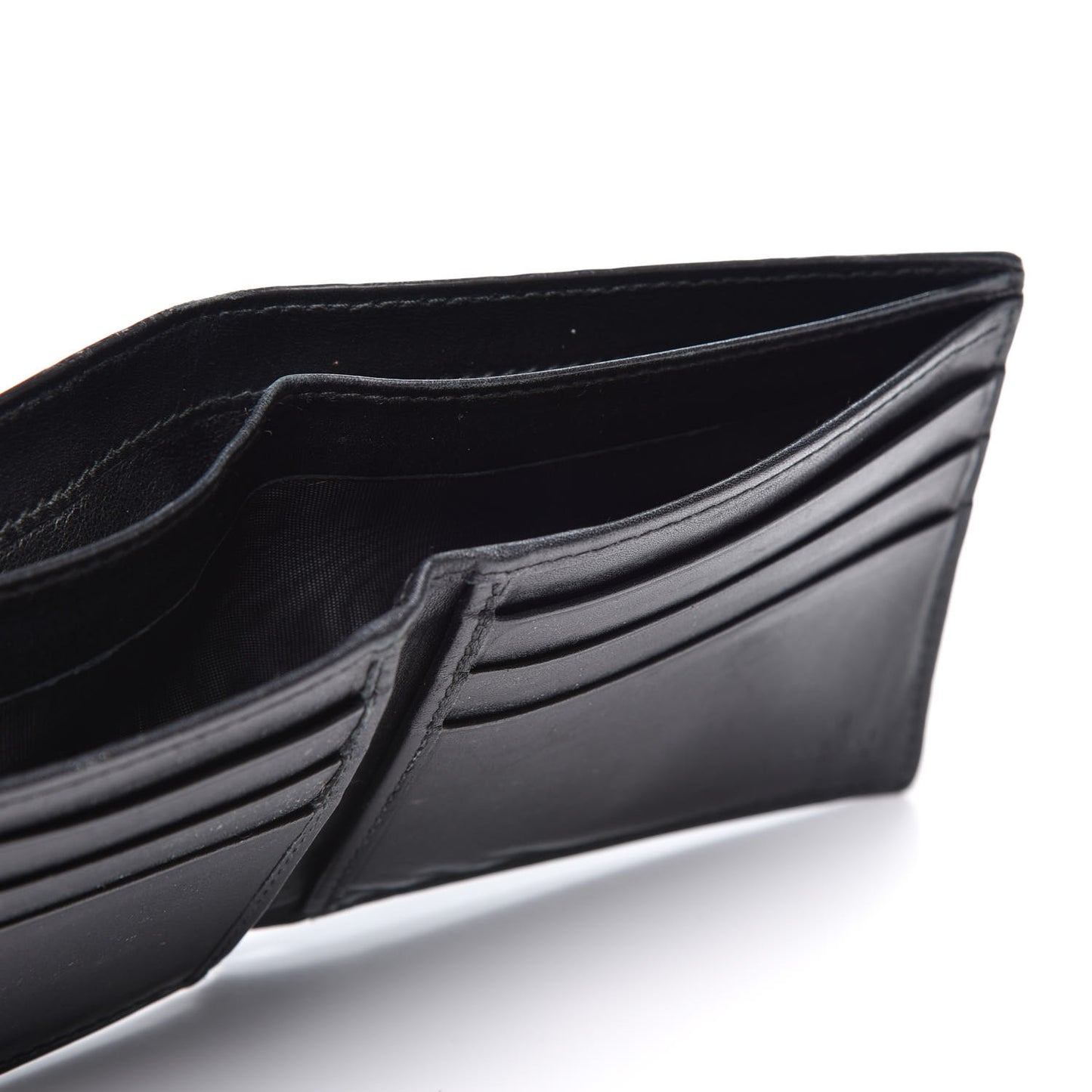 Guccissima Avel Bi-Fold Wallet Black