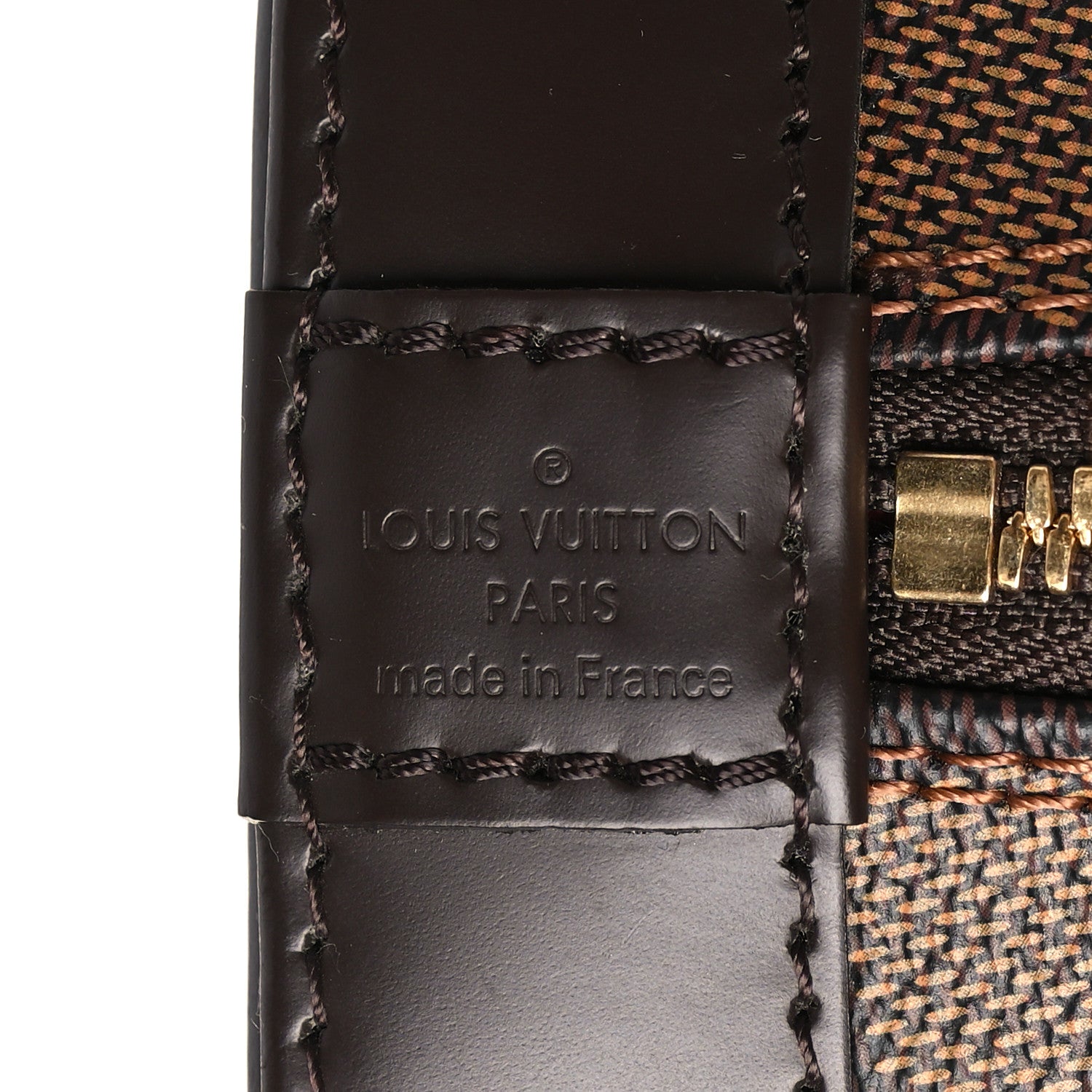 Louis Vuitton Damier Ebene Alma BB 6 of 12