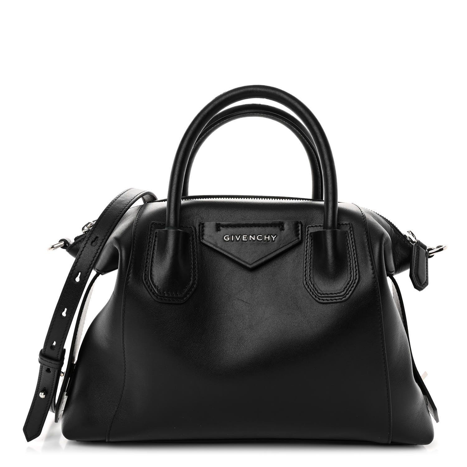 Givenchy Smooth Calfskin Small Soft Antigona Black 1 of 9