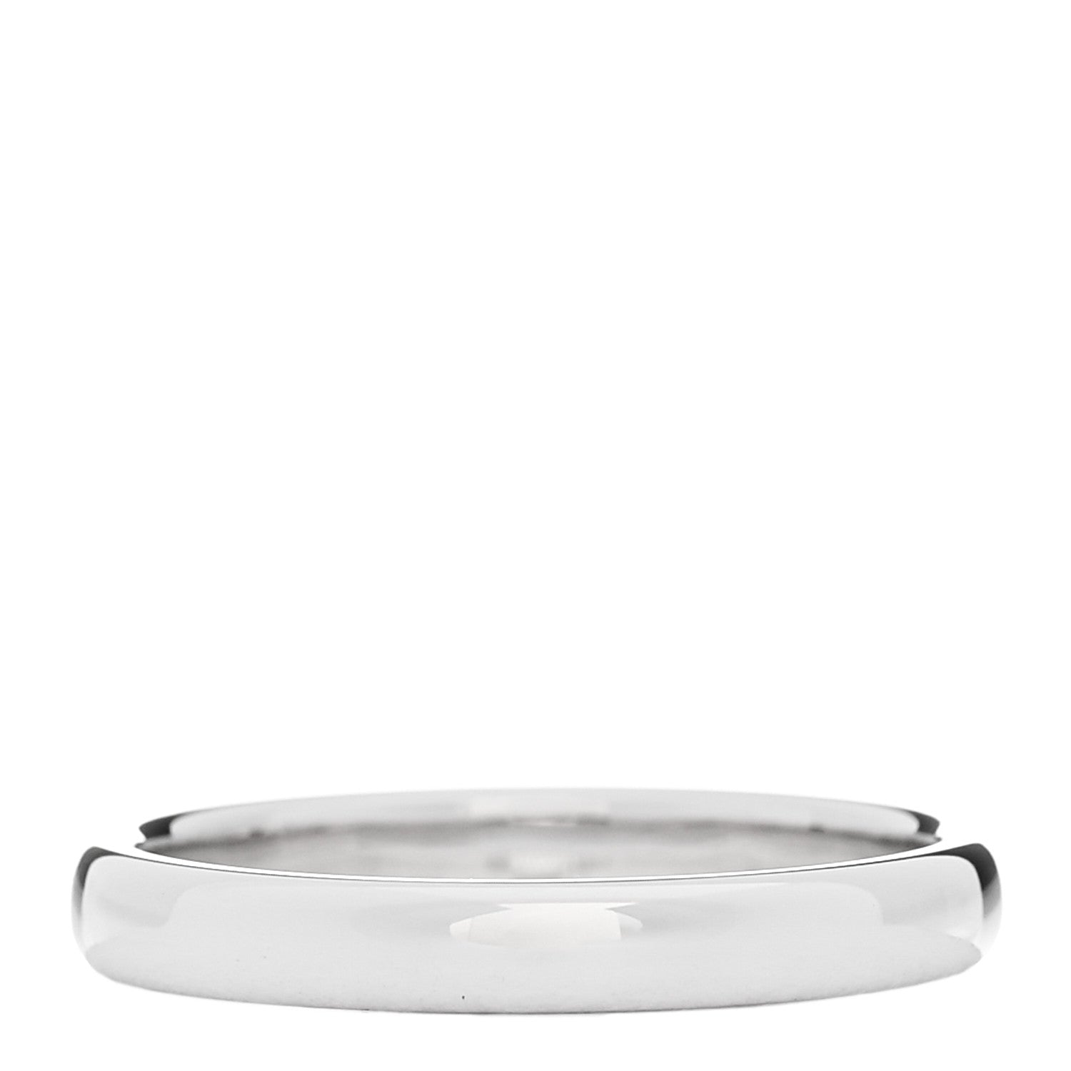 Tiffany Platinum 3mm Classic Wedding Band Ring 58 8.25 3 of 4