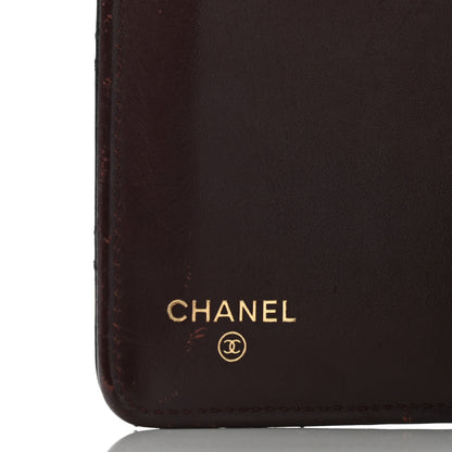Chanel Caviar Quilted Yen Wallet Black 6 of 16