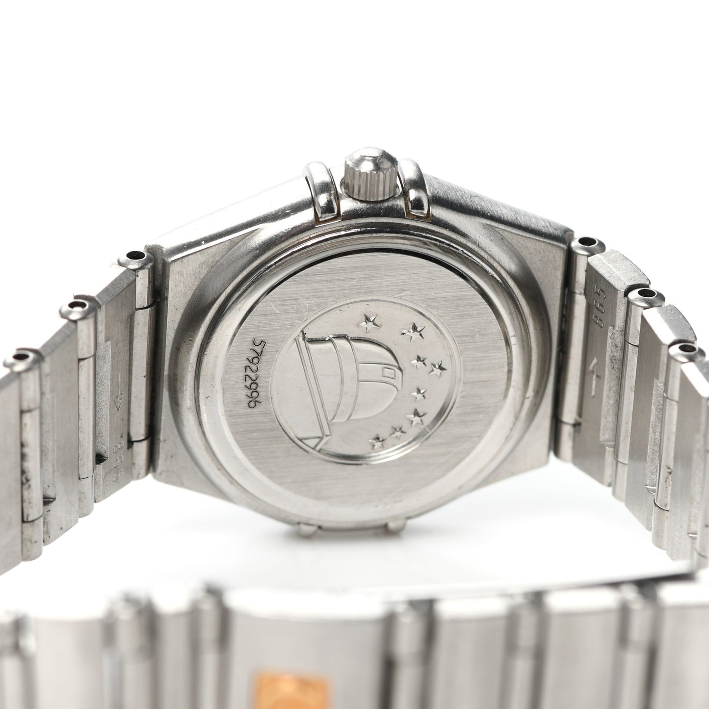 Stainless Steel 22mm Constellation Quartz Watch White 1562.30