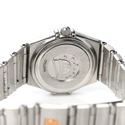 Omega Stainless Steel 22mm Constellation Quartz Watch White 1562.30 4 of 5