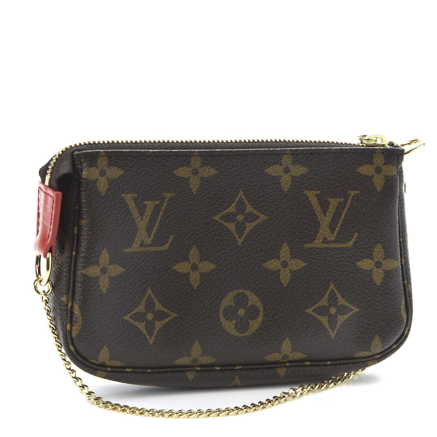 Monogram 2020 Christmas Animation Bumper Cars Mini Pochette Accessories Coquelicot