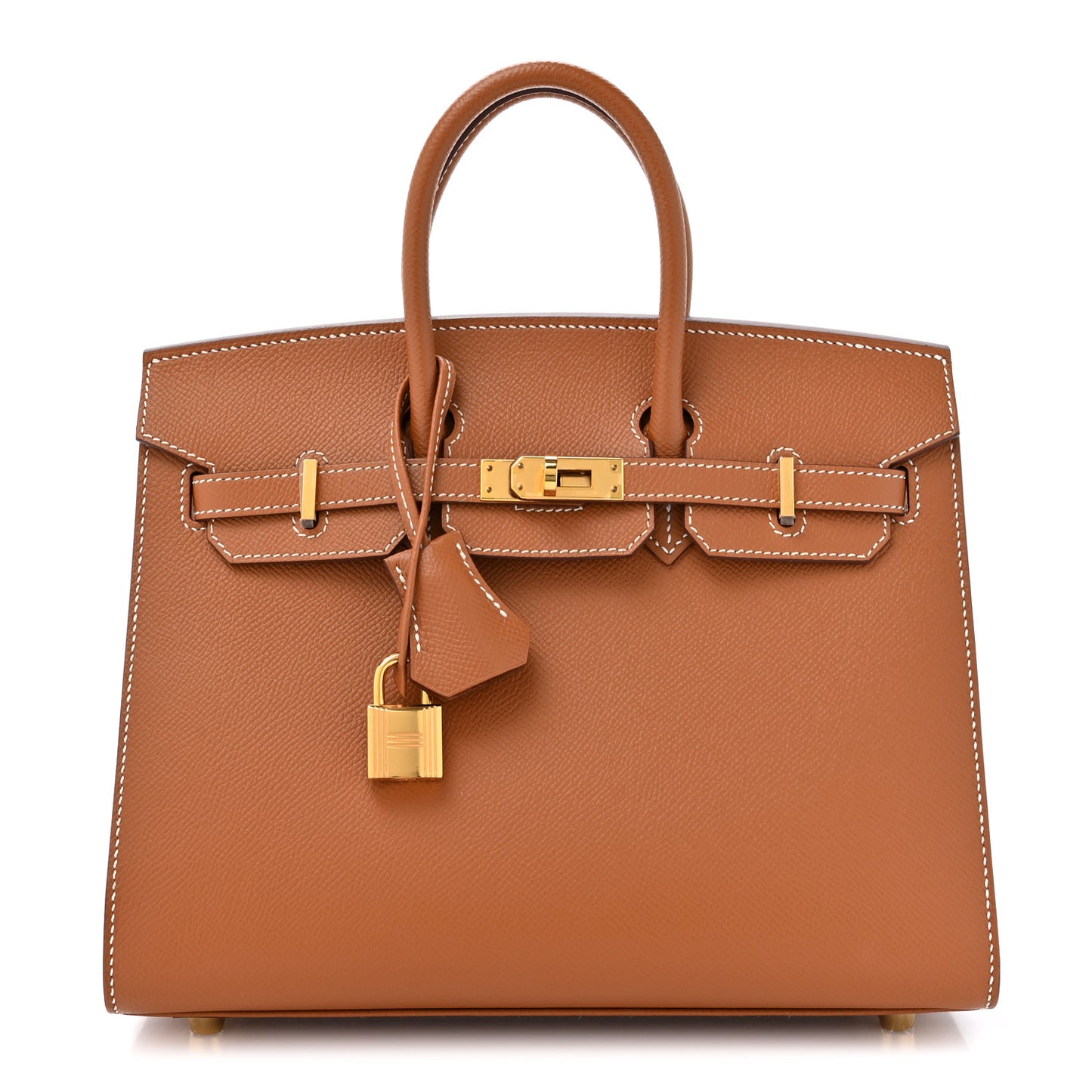 Epsom Birkin Sellier 25 Gold