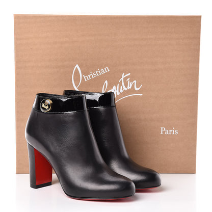 Christian Louboutin Patent Calf CL 85 Boot 35 Black 11 of 11
