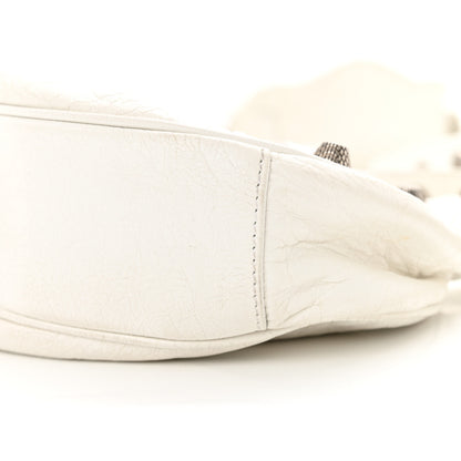 Balenciaga Agneau Arena Le Cagole Shoulder Bag XS Optic White 11 of 16