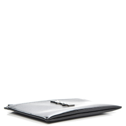 Saint Laurent Lizard Embossed Monogram Bill Pouch Black 4 of 8