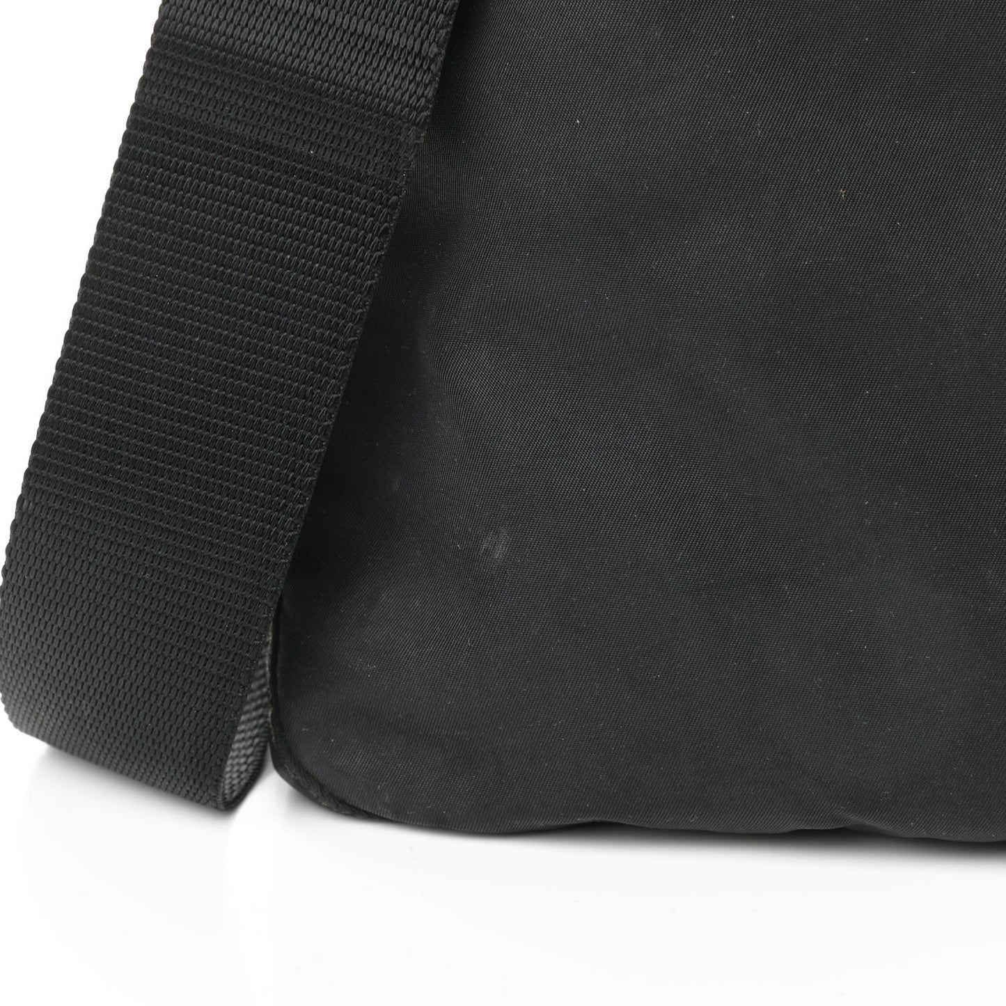Tessuto Nylon Messenger Bag Black