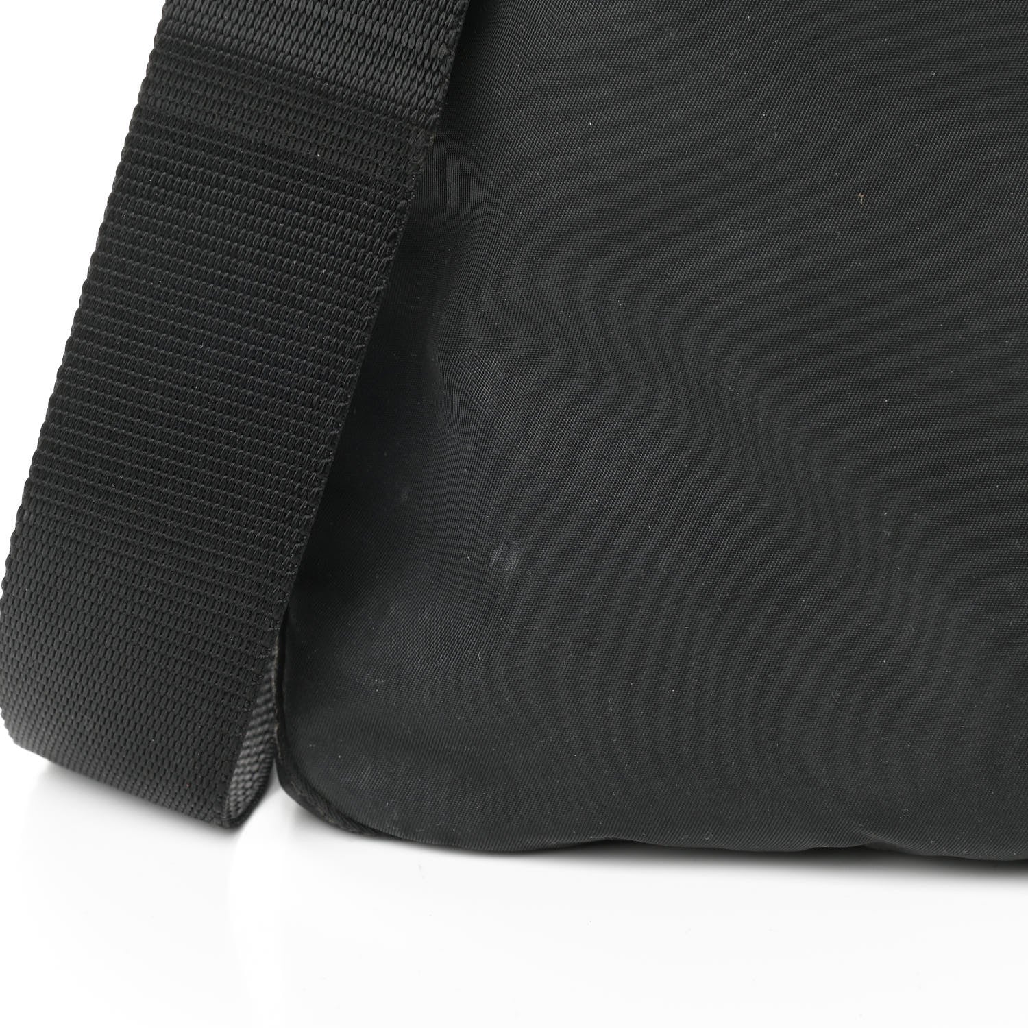 Prada Tessuto Nylon Messenger Bag Black 11 of 12