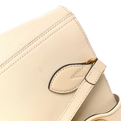 Gucci New Sakai Calfskin Lux Small Dahlia Tote Mystic White 11 of 12