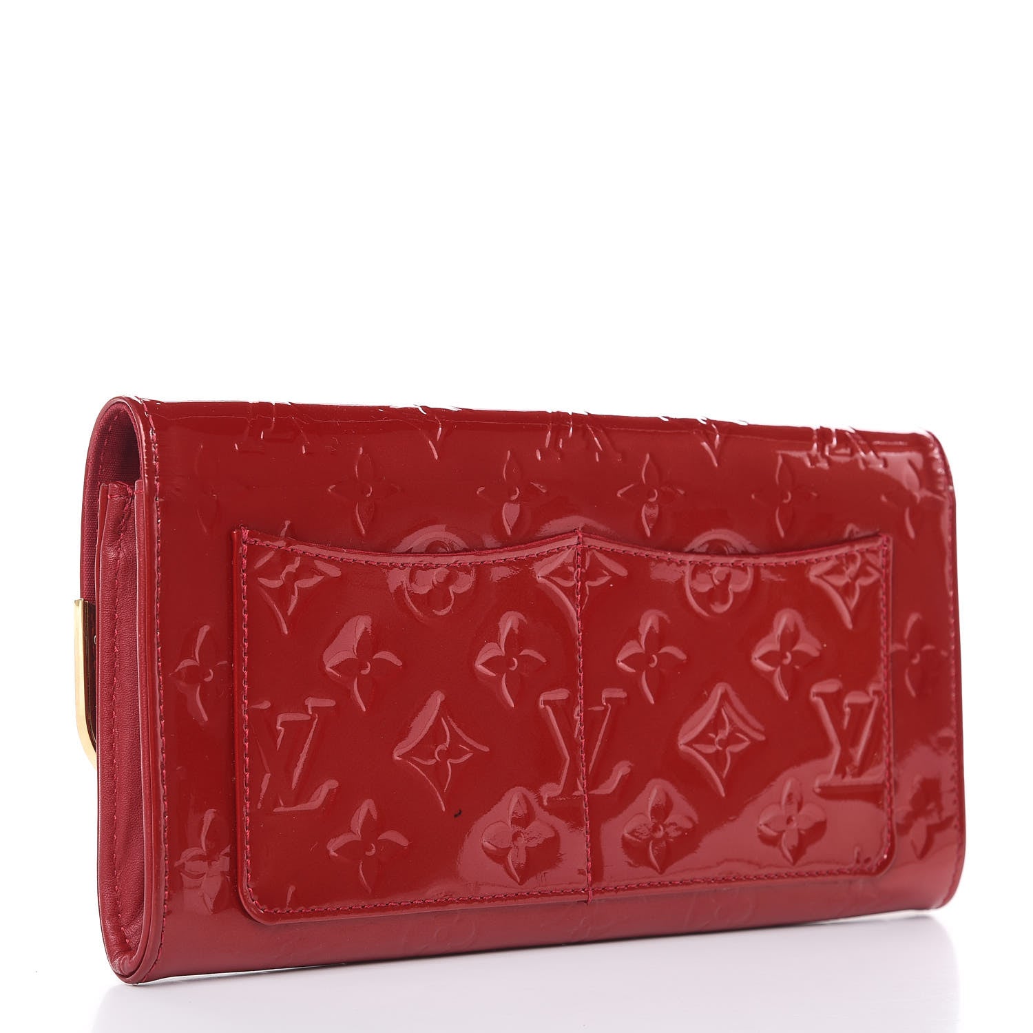 Louis Vuitton Vernis Rossmore MM Pomme D'Amour 3 of 11