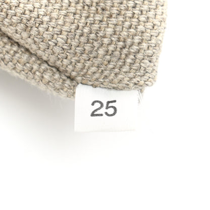 Prada Canvas Plexiglass Kisslock Clutch Naturale 9 of 9