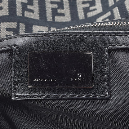 Fendi Zucchino Shoulder Bag Black 8 of 12
