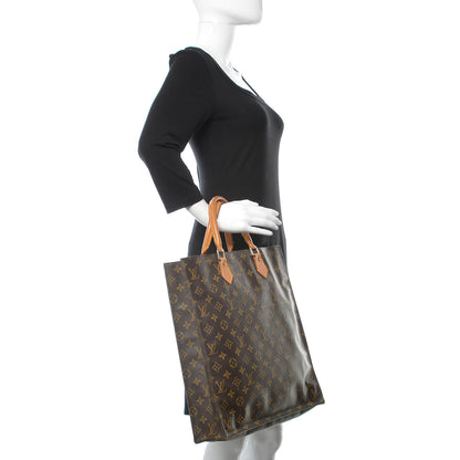 Louis Vuitton Monogram Sac Plat 2 of 21
