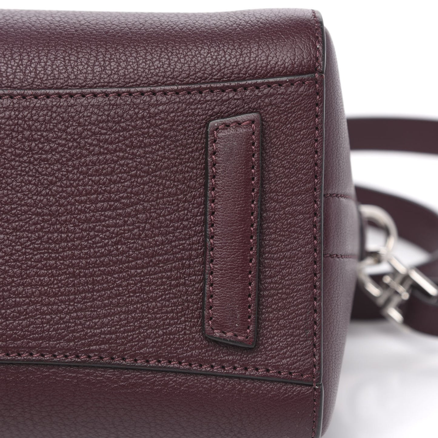 Sugar Goatskin Mini Antigona Oxblood