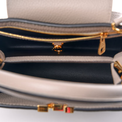 Louis Vuitton Taurillon Capucines BB Galet 8 of 11