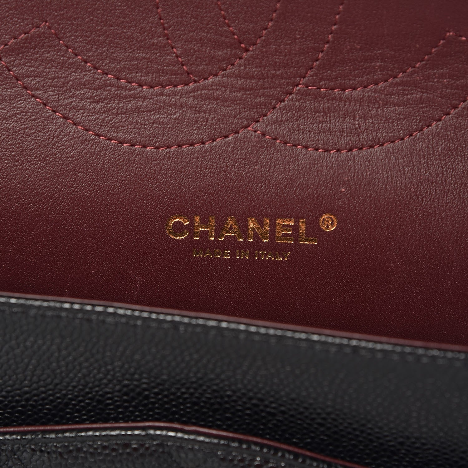 Chanel Caviar Quilted Jumbo Double Flap Black 6 of 14