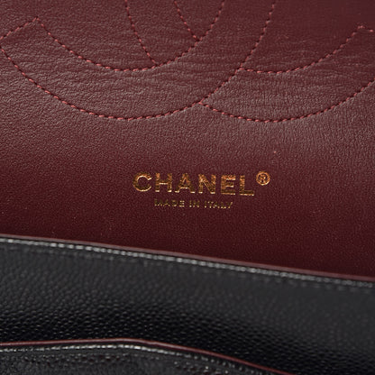 Chanel Caviar Quilted Jumbo Double Flap Black 6 of 14