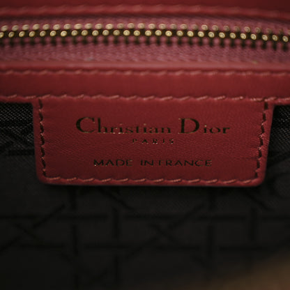 Christian Dior Lambskin Cannage Medium Lady Dior Pink Honey 6 of 13