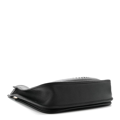Hermes Taurillon Clemence Evelyne III PM Black 4 of 12