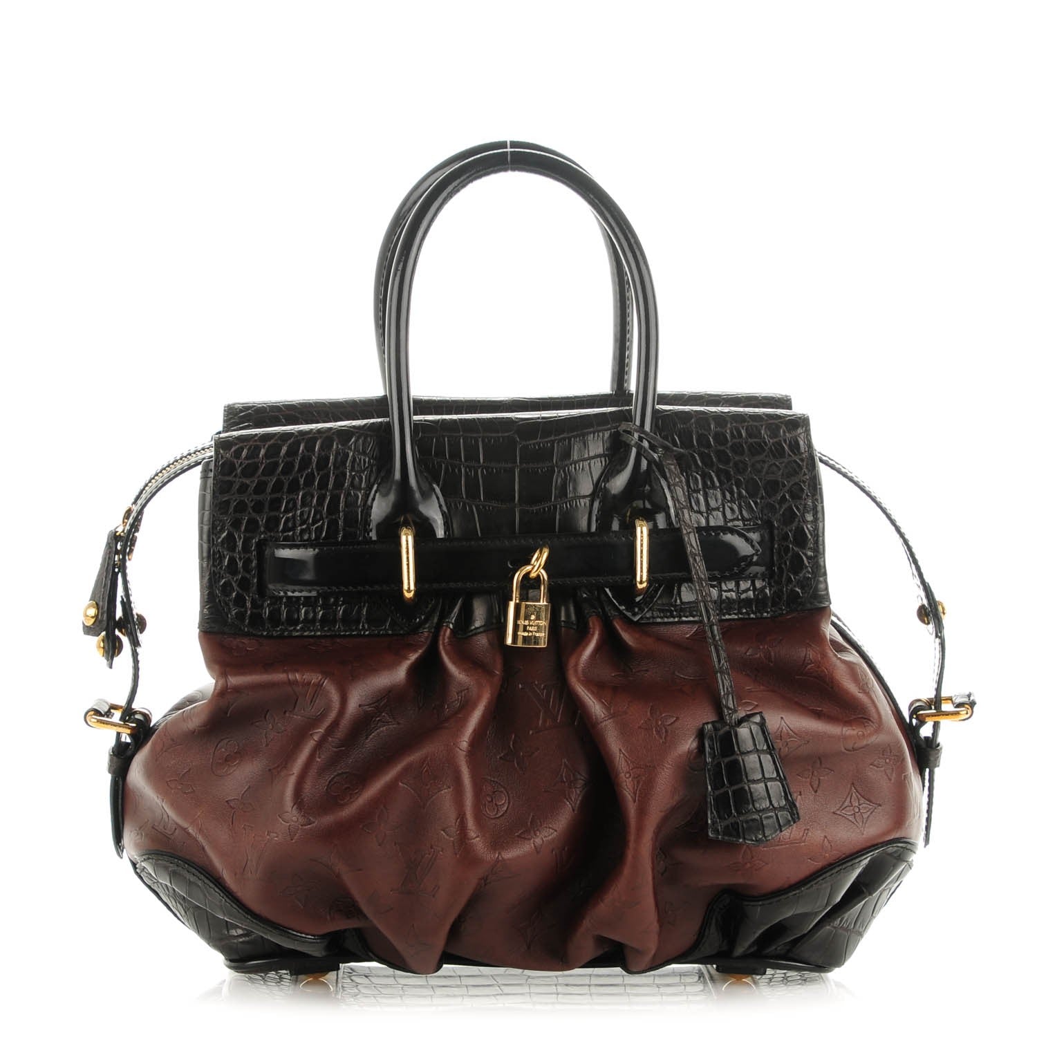 Louis Vuitton Monogram Embossed Alligator Les Extraordinaires City Steamer 1 of 7