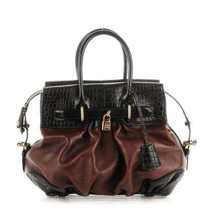 Louis Vuitton Monogram Embossed Alligator Les Extraordinaires City Steamer 1 of 7
