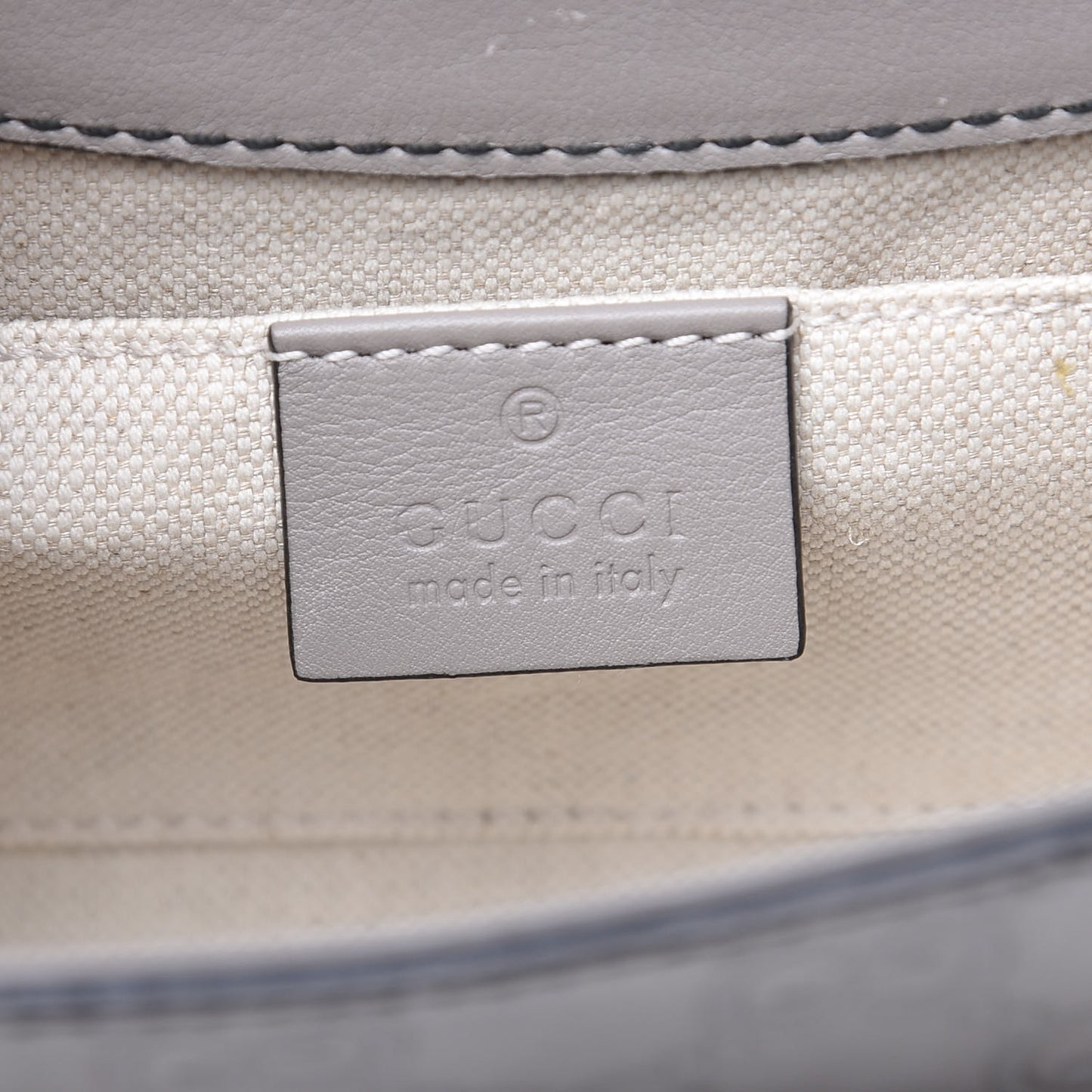 Guccissima Mini Emily Chain Shoulder Bag Storm Grey