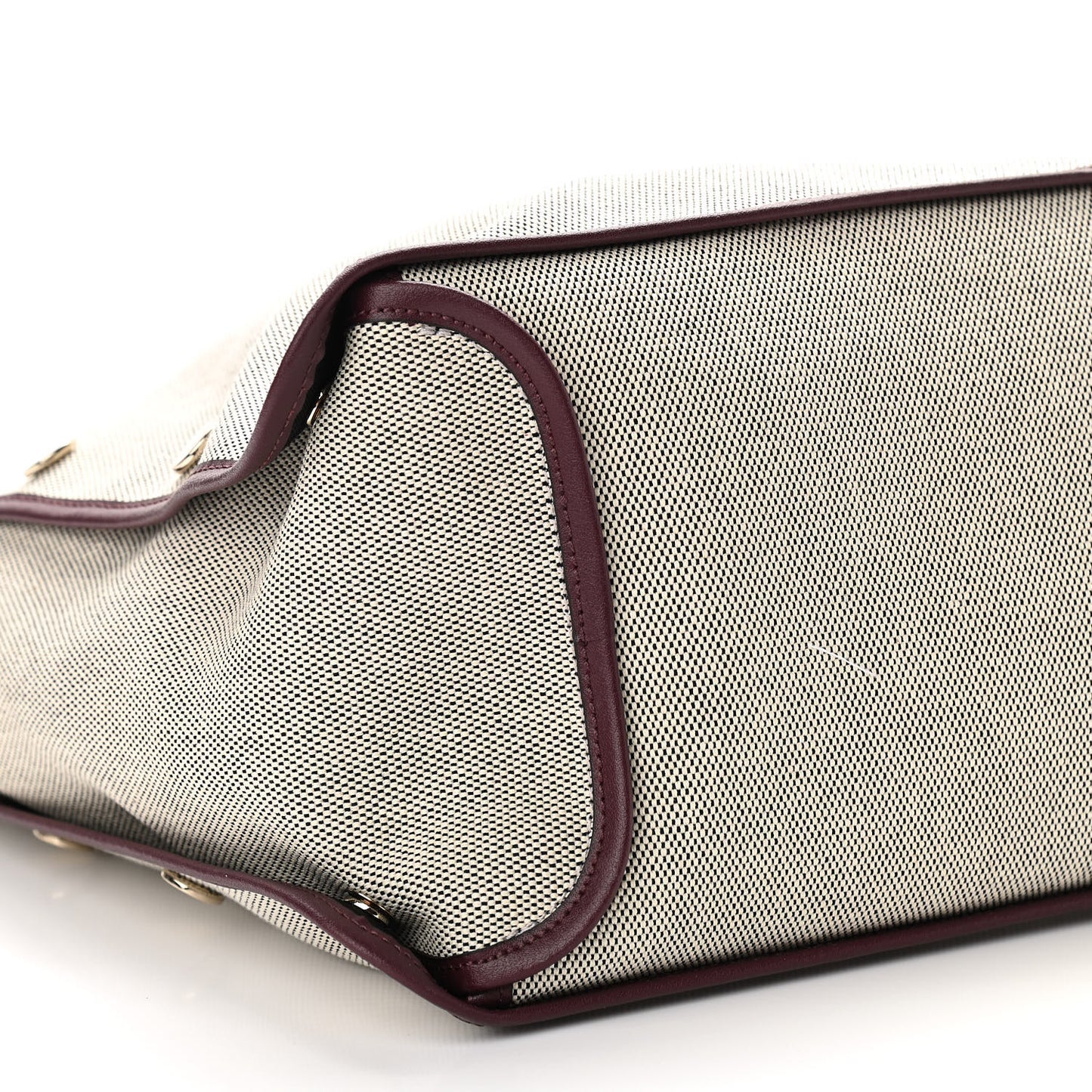 Canvas Medium Bond Shopper Tote Aubergine