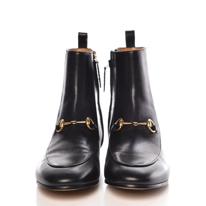 Gucci Malaga Kid Womens Jordaan Ankle Boots 38 Black 2 of 12