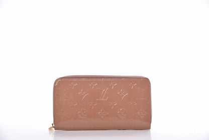 Louis Vuitton Vernis Zippy Wallet Rose Velours 10 of 18