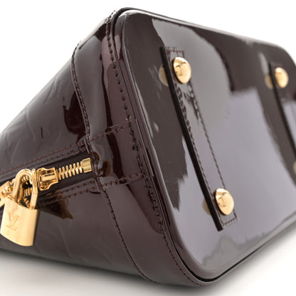 Louis Vuitton Vernis Alma PM Amarante 9 of 11