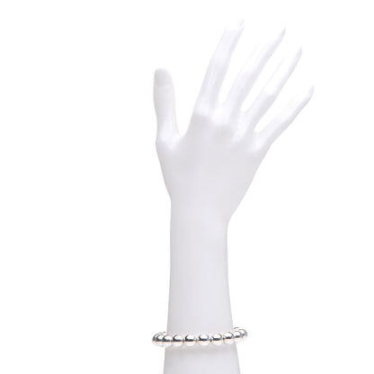 Tiffany Sterling Silver 10mm HardWear Ball Bracelet 2 of 4