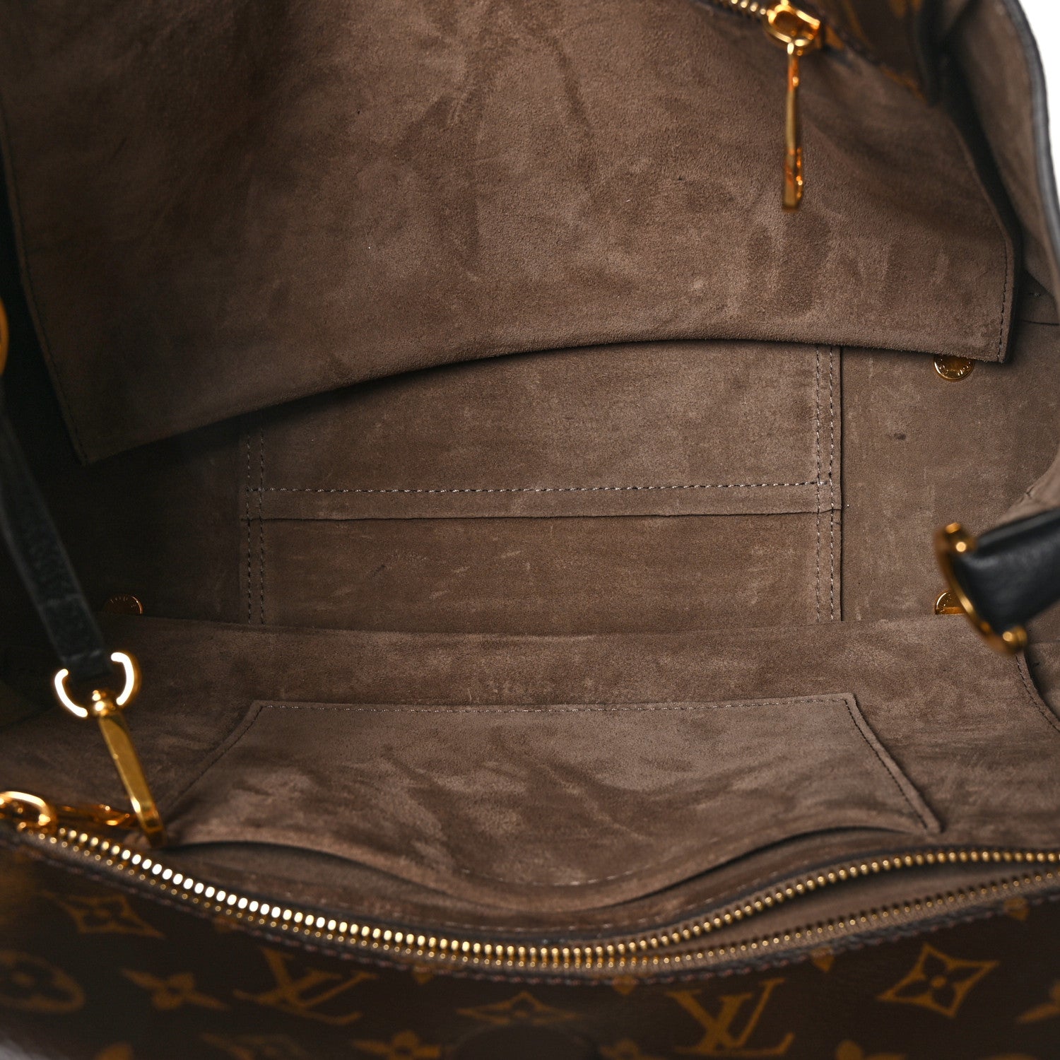 Louis Vuitton Monogram Tote W PM Black 9 of 20