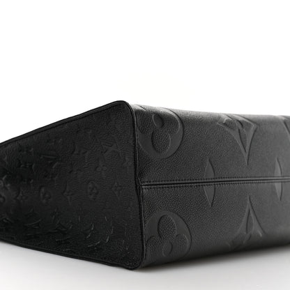 Louis Vuitton Empreinte Monogram Giant OnTheGo MM Black 8 of 10