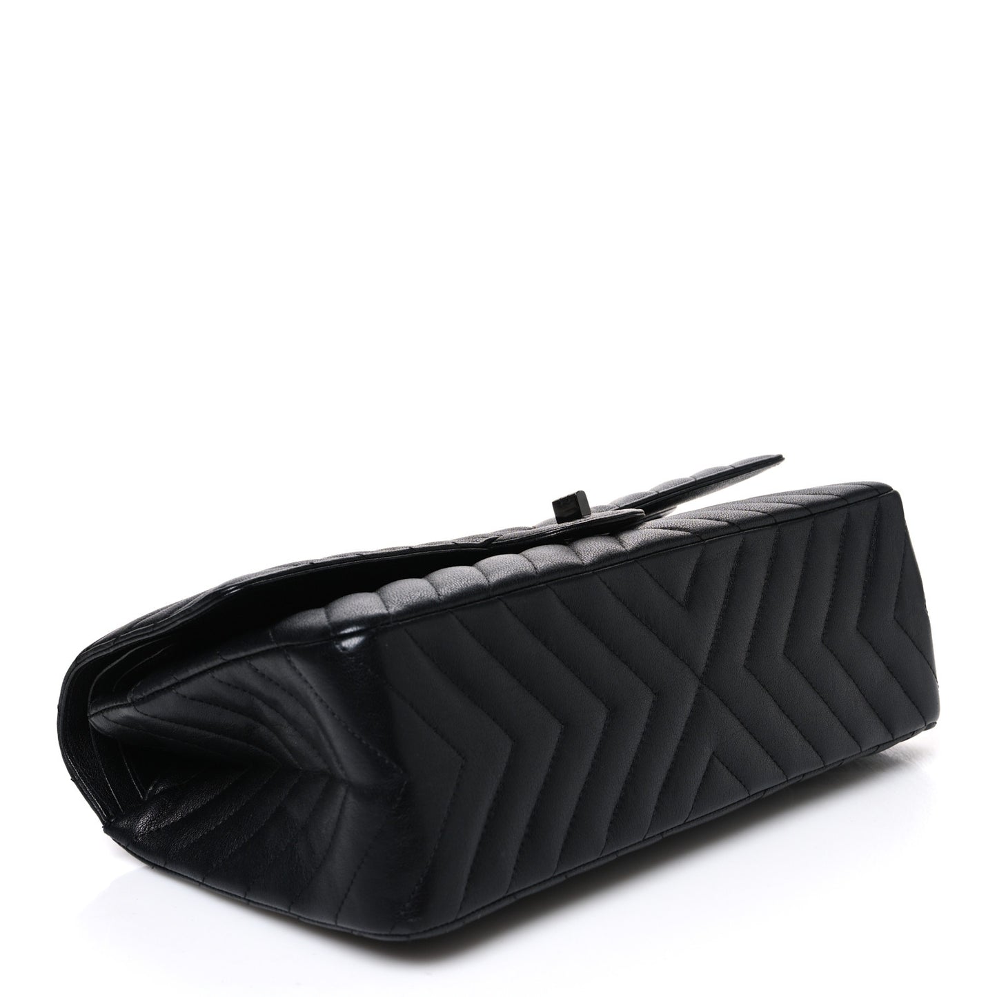 Sheepskin Chevron Quilted 2.55 Reissue 226 Flap So Black
