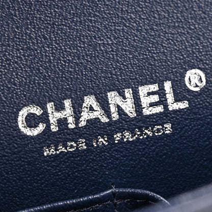 Chanel Lambskin Quilted Small Double Flap Blue 6 of 13