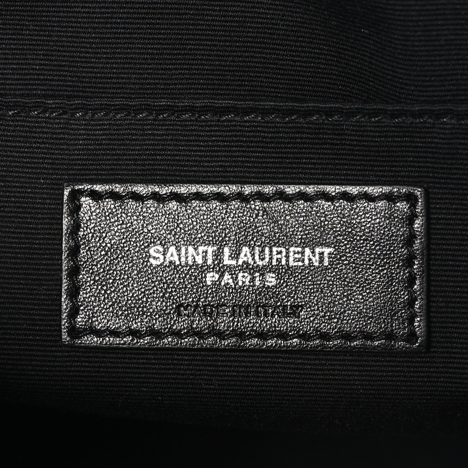 Saint Laurent Calfskin Monogram Small Lou Camera Bag Fog 6 of 11
