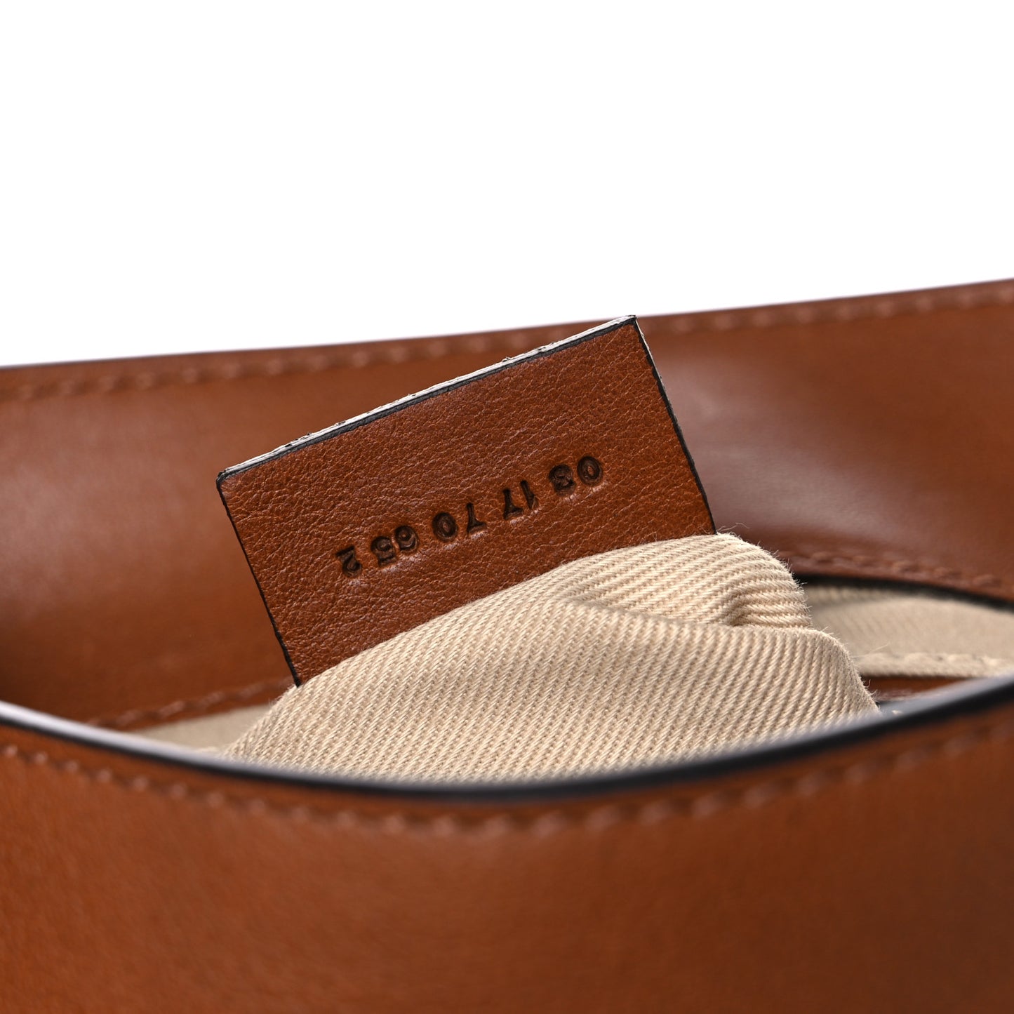 Suede Calfskin Medium Faye Backpack Tan