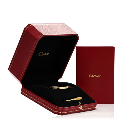 Cartier 18K Yellow Gold Small LOVE Bracelet 16 7 of 7