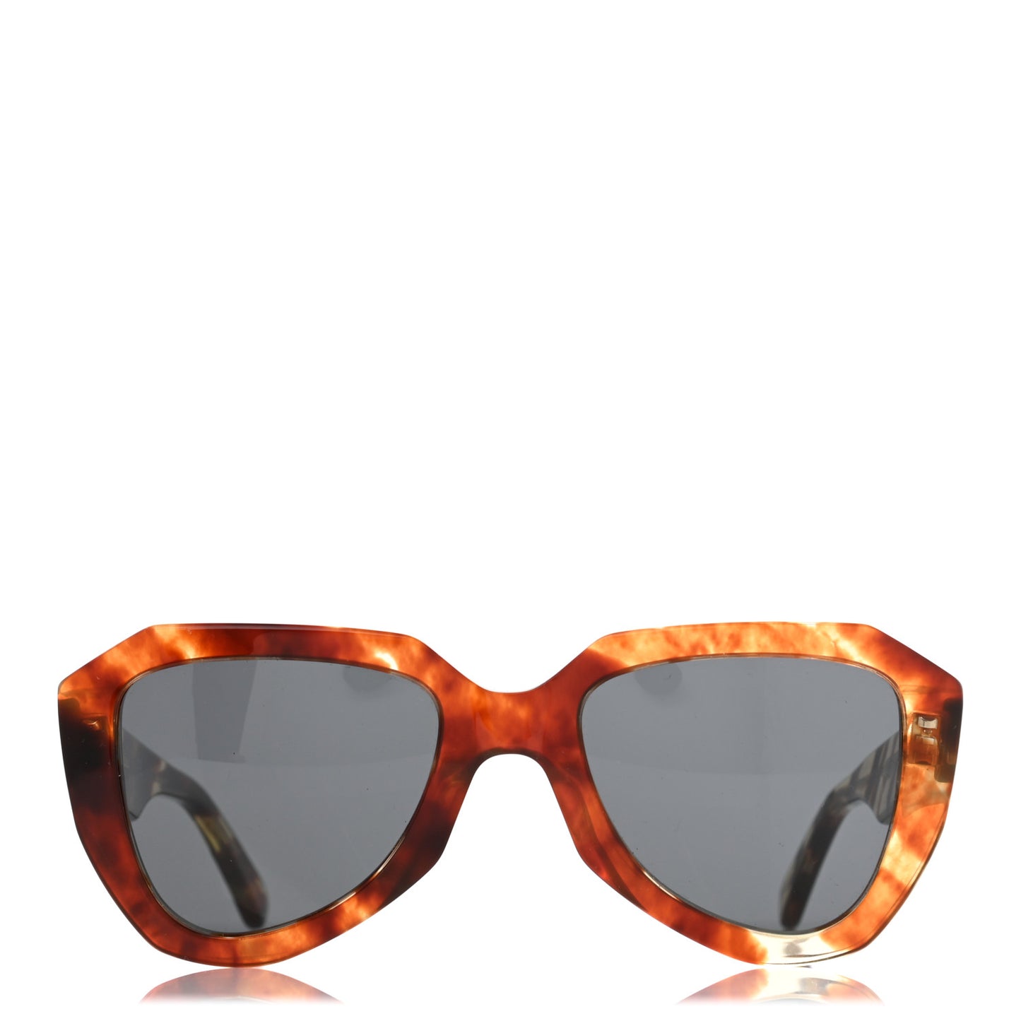 Acetate Cat Eye Sunglasses CL 40046U Havana
