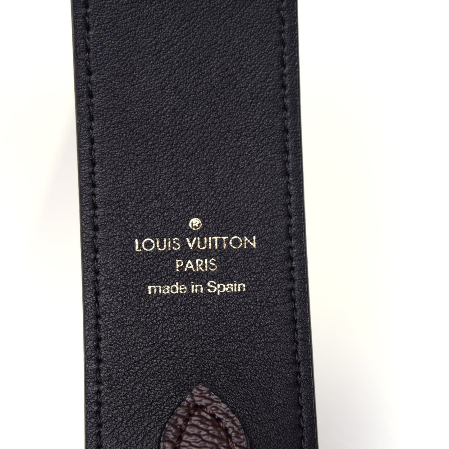 Monogram Bandouliere Shoulder Strap Black