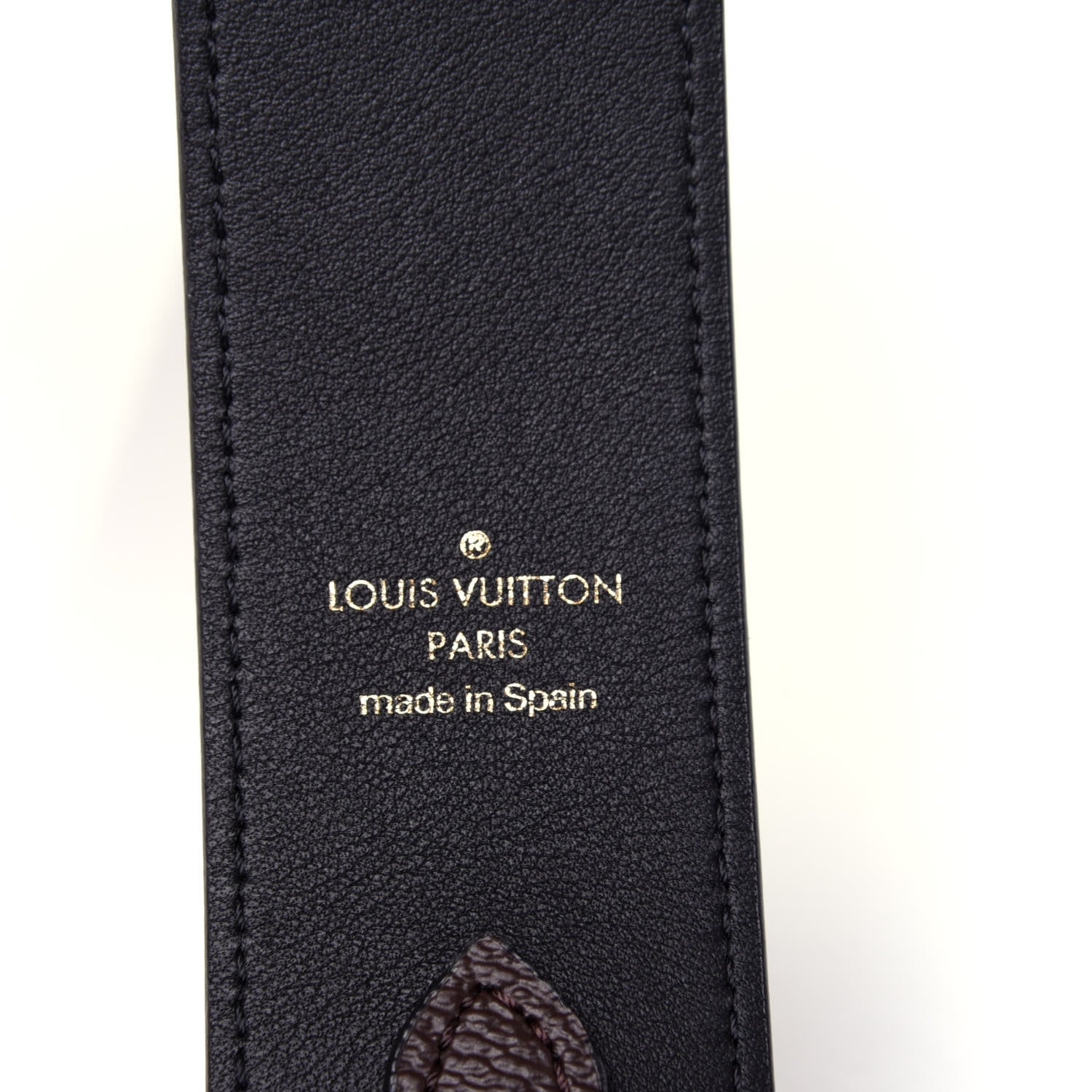 Louis Vuitton Monogram Bandouliere Shoulder Strap Black 4 of 7