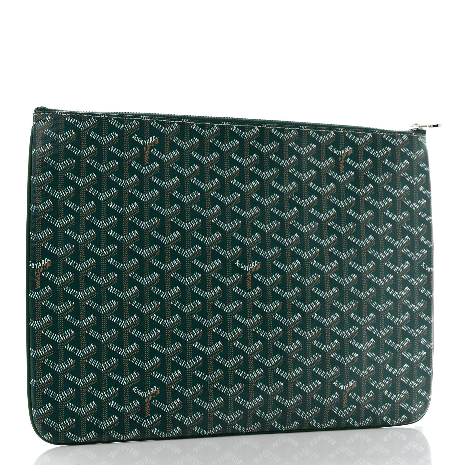 Goyard Goyardine Senat Pochette GM Green 3 of 7
