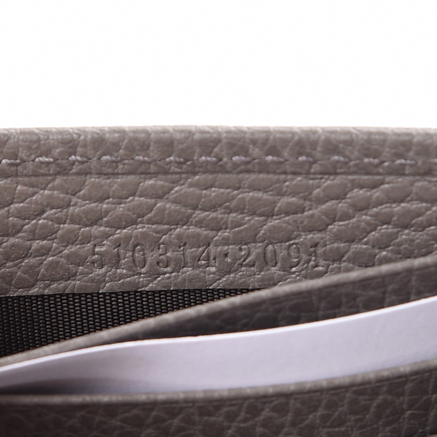 Gucci Dollar Calfskin Interlocking G Chain Wallet Loess 7 of 8